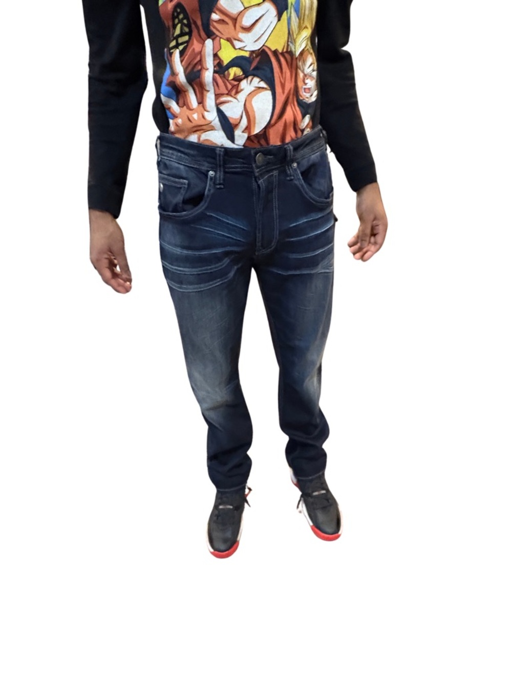 Buffalo David Bitton Men’s Midnight Blue Slim Straight Jeans